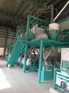 Medium maize milling machine