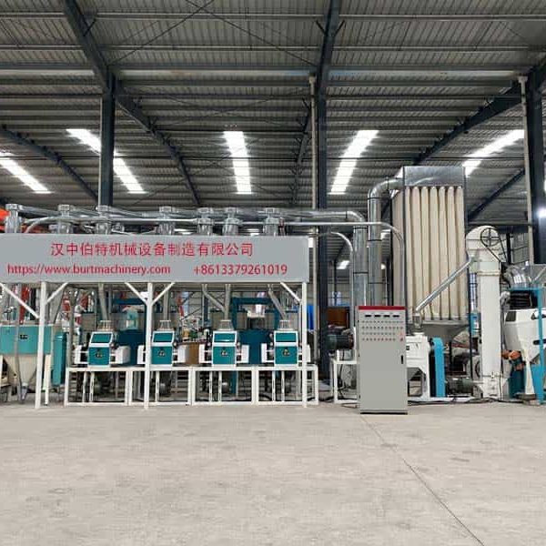 20TPD maize milling machine