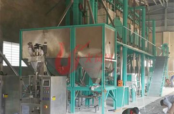 40-50TPD maize milling plant