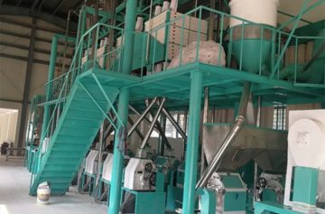 50tpd corn flour mill production line