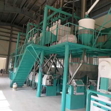 50tpd maize flour mill