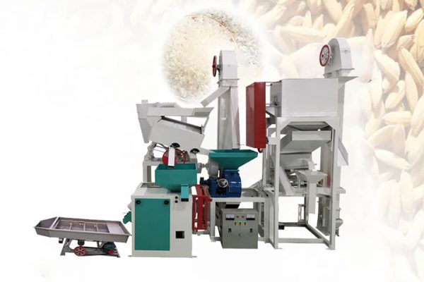 combined rice mill machine