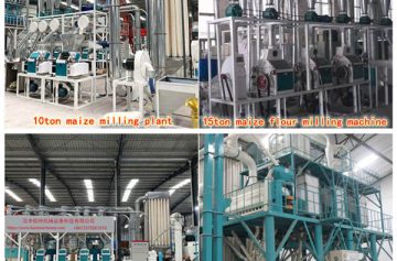 maize flour milling machine