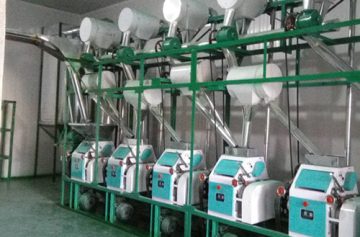 simple maize flour mill